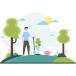 تصميم المساحات الخضراء والمناطق الترفيهية